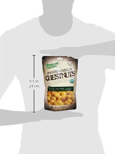Natural Garden 100% Organic Roasted & Shelled Chestnut Blend, Large, 8.8 Ounce (Pack of 6) - Image 4