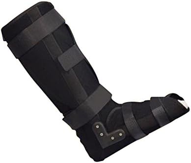 Whchiy Walker Brace Adjustable Foot Fracture Boot Ankle Boot Brace (M)