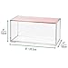 mDesign Large Plastic Cosmetic Storage Box with Decorative Hinged Lid - Organizer Container for Vanity, Countertop, or Cabinet - Holds Lipstick, Lip Gloss, Blush, Concealer, Jewelry - Clear/Rose Gold
