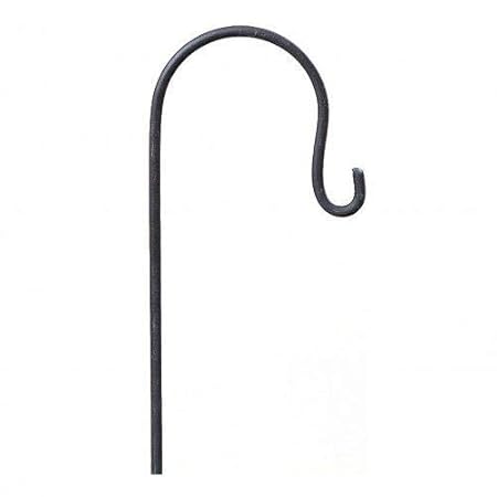 Robuster Metall Gartenstab, Laternenstab - H 85cm, D 8mm, Schäferstock