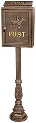 Outdoor Wall-mounted Mailbox With Lock Vertical Retro High Quality Mailbox With Waterproof Cover Unique Standard Mailbox Garden Residential