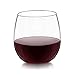 Libbey Vina Stemless Red-Wine Glasses (16.75oz/Set of 4)