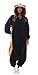 Adult Onesie Red Panda Animal Pajamas Comfortable Costume with Zipper and Pockets (Large)