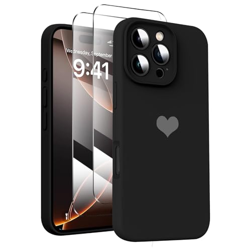 Pouzihu Coque de protection en silicone pour iPhone 16 Pro... en promo sur Amazon
