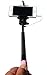 Selfie Stick for iPhone 6 6s Plus 5 5s 5c 4 | Android Samsung Galaxy S5 S6 LG G4 HTC One M9 Nexus OnePlus 2 | Plug and Play Stik for Easy Fast Photos | Pink Handle
