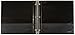 Amazon Basics 3-Ring Binder, 2 Inch - Black, 4-Pack