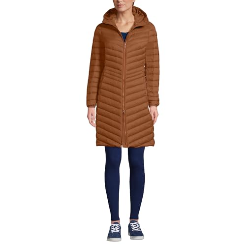 Lands' End Packable Long Down Coat