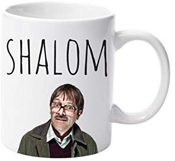 Friday Night Jim - Shalom - Glossy Ceramic Photo Mug