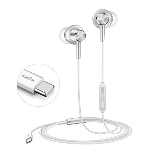 Buy Type C Headphones, USB Type C Earphones Stereo Music Earbuds with  Microphone and Volume Control for Huawei P30/Pro, P20/Pro, Mate  20/Pro/X/RS, Mate 10/Pro/RS Phone Online in Bahrain. B07KZMRJ3Q
