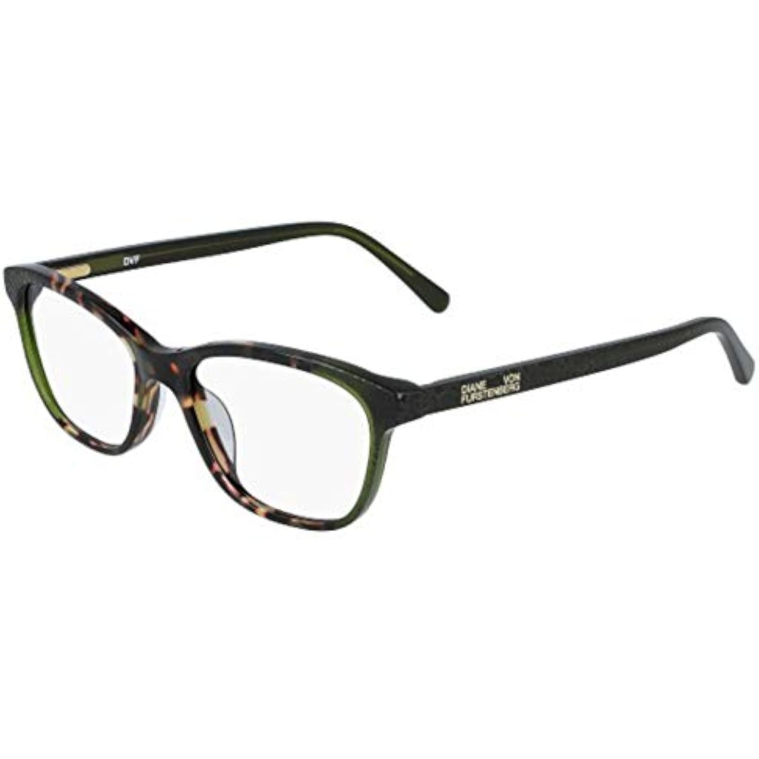 NEW Diane von Furstenberg DVF 5122 305 Olive Gradient 