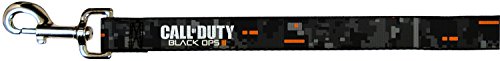 Dog Leash Call of Duty Black Ops III Digital Camo Grays Black Orange 4 Feet Lon…