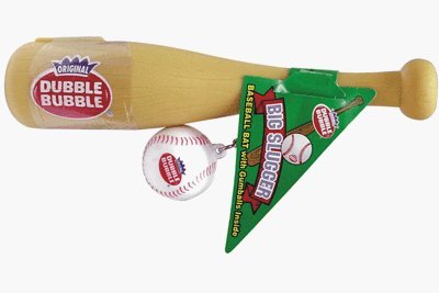 Dubble Bubble Big Slugger Baseball Bat and Keychains Kidsmania (From Candy World)