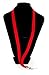 VAS Waterproof Cruise N Travel Cash, ID, Credit / Debit Card & Key Holder - RED Deluxe Lanyard #5 Carabiner With RFID Protection -