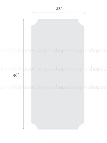 Chalkboard Wall Decal, Elegant Style - 23