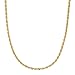 Eternity Gold Men's Glitter Chain Necklace in 14K Gold, 24