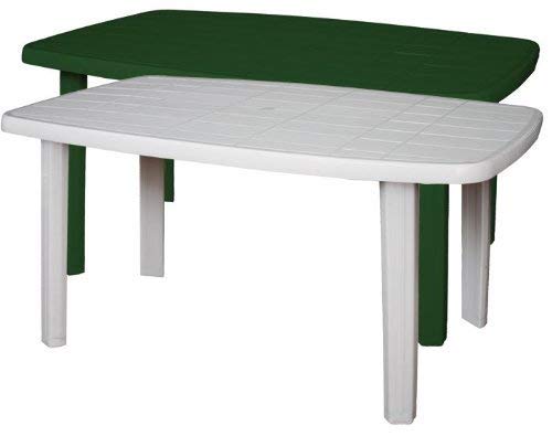 Sorrento Tavolo Rettangolare Da Giardino In Resina Verde