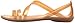 Crocs Women's Isabella Cut Strappy Sandal W Flat, dark gold/gold, 8 M US