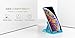 MoKo Phone/Tablet Stand, Foldable Tablet Holder Compatible with iPhone 16/Pro/Pro Max/Plus, iPhone 15/Pro/Pro Max/Plus, iPhone 14/Pro/Pro Max/Plus, iPhone 13/Pro/Pro Max/Plus, Blue