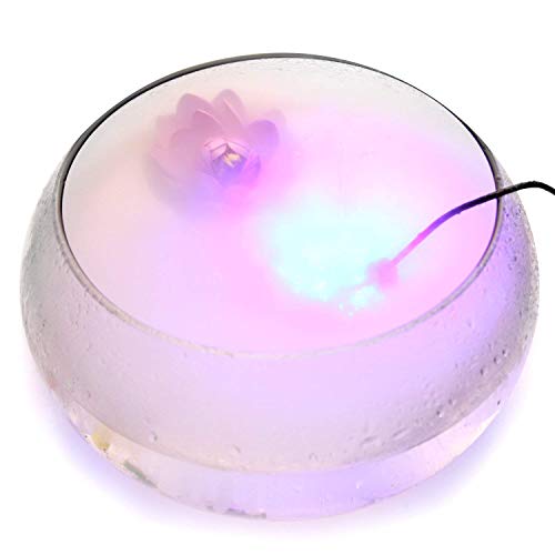 AGPtek® Color Changing 12 LED Mist Maker Fogger Water Fountain Pond Fog Atomizer Air Humidifier - Thumbnail 5