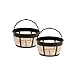 2 Pack Gtf-b Gold Tone Coffee Filter 8-12 Cup Permanent Basket Style primary