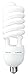 Luxrite LR20215 (2-Pack) 65-Watt High Wattage CFL Spiral Light Bulb, Equivalent to 300W Incandescent, Warm White 2700K, 4100 Lumens, E26 Standard Base