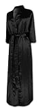 Sanctuarie Designs Women's Black Satin Plus Size