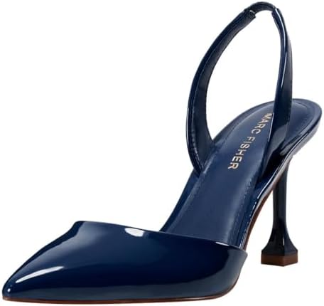 Amazon.com | Marc Fisher LTD Women's Zunnie Black Leather 5.5