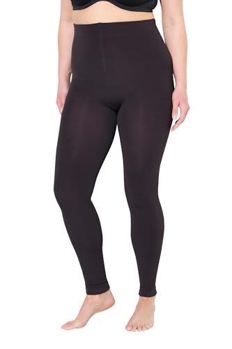 Ulla Popken Thermal Leggings, Elastic Waist 819652