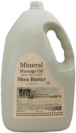 Amazon Lle ミネラルマッサージオイル 業務用 シアバター 大容量 5l マッサージオイル ボディオイル エル エル アース Lle マッサージオイル