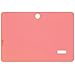 Zeepad Pink Gel Skin Case - Rubberized Soft Silicone Cover for Zeepad 7'' Tablet