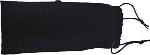 Luxarra Handcuff, Durable Leather Adjustable Handcuff, Super Soft Fur Handcuff, Multi Functional Handcuff with Velvet Pouch, (Black) - Thumbnail 3
