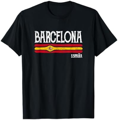 Amazon.com: Barcelona Spain Barca Vintage Sports Style T-Shirt