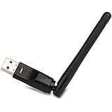 Wireless Wifi USB Dongle Stick Adapter RT5370 150Mbps for MAG 254 250 255 270 275 IPTV Set-Top Box, Jynxbox, Linkbox, Raspberry Pi, Pc Laptops Desktop, for Win7, Win8, Mac OS, Linux