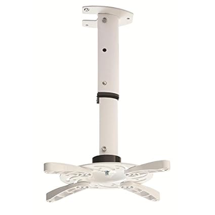 Soporte de techo para proyector en blanco extensible de 29,7 hasta ...