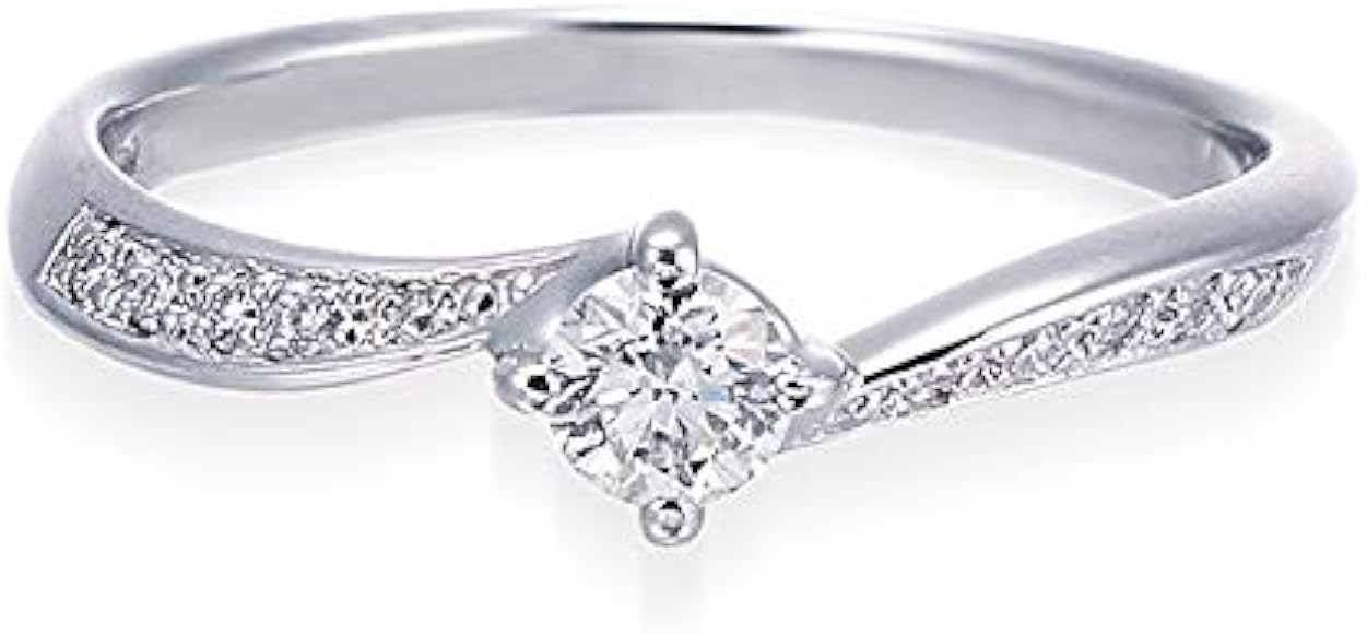 Amazon ジュエリーツツミ Jewelry Tsutsumi プラチナダイヤモンドリング 鑑定書付き Rkr032 16号 リング 通販