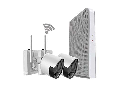 CTVISON Wireless Battery Powered Security Camera System 6 Channel NVR 2Pcs 1080P Camera with1TB Hard Drive IP66 Weatherproof 100ft Night Vision Remote Home Monitoring System (2 Camera System with 1TB) - Thumbnail 6