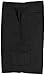 Full Blue Big Men's Cargo Shorts with Expandable Waist
