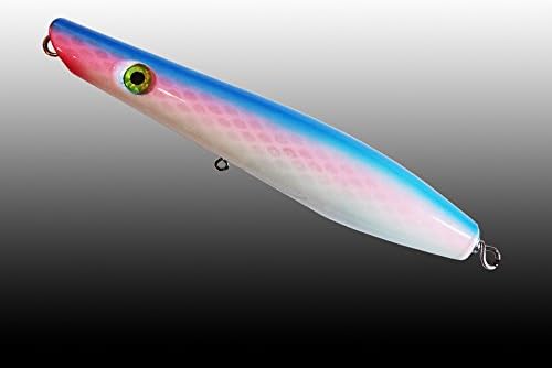 Guppy Lures Blue Pink Mini Flat Pencil 6" 2 3/8oz
