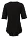 RubyK Womens Oversized Short Sleeve Varsity Baseball T Shirt