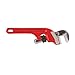 RIDGID 31050 E-6 End Pipe Wrench, 6-inch Plumbing Wrench,Red,Small