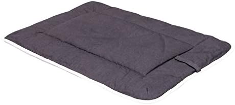 Dog Gone Smart Crate Pad with Sherpa Top (28x42-inch, XL, Pebble Grey)