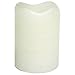 Sterno Home CGT55400CR06 Flameless Candle, Cream, 4-Inch Tall