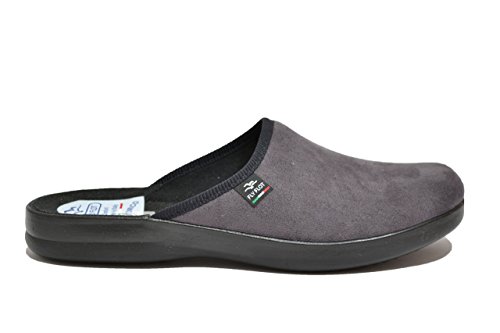 fly flot mens leather mule slippers