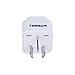 TESSAN Grounded Universal Travel Plug Adapter USA to Australia/China Travel Prong Converter Adapter Plug Kit for Australia/China(Type I) - 3 Pack(WHITE)