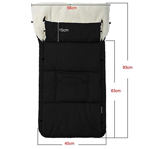 Kasien Universal Baby Stroller Sleeping Bag Footmuff, Toddler Cosy Toes Apron Liner Buggy Pram Stroller
