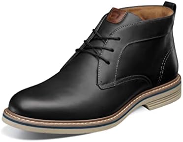 A. Testoni Black Pebbled Leather Chukka Boots Amazon.com | A. Testoni Made in Italy Diffusion Clark Chukka  main image 2