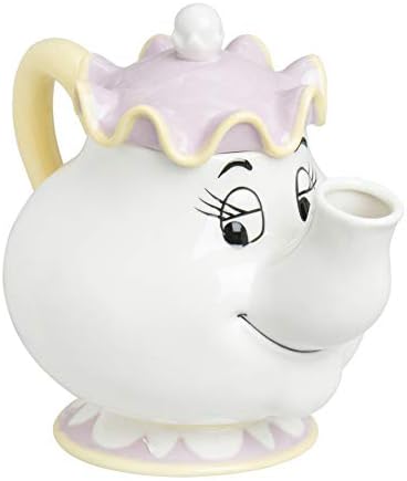 Disney "La Bella e la Bestia" Mrs. Potts (specifiche 3D 3D) Teiera SAN2690 - Foto 1 di 7