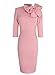 VfEmage Women's Celebrity Vintage Bowknot Party Cocktail Stretch Bodycon Dress