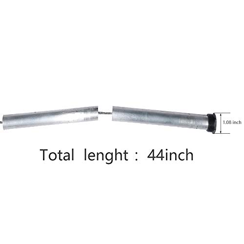Osring 44 Inch Flexible Water Heater Anode Rod 3/4 Inch NPT Thread, Magnesium Anode Bar with Hex Head for Water Heater | Triple Defense Against Water Odor, Inner-Wall Rust and Corrosion