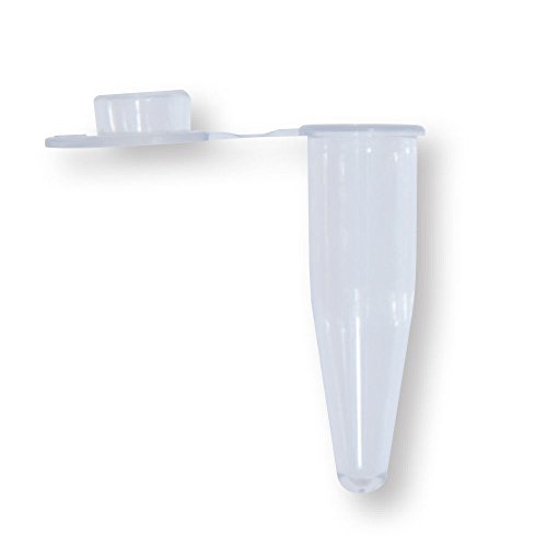 0.2ml Individual PCR Tubes, Natural, Flat Cap, Bag of 1000 Tubes/Unit